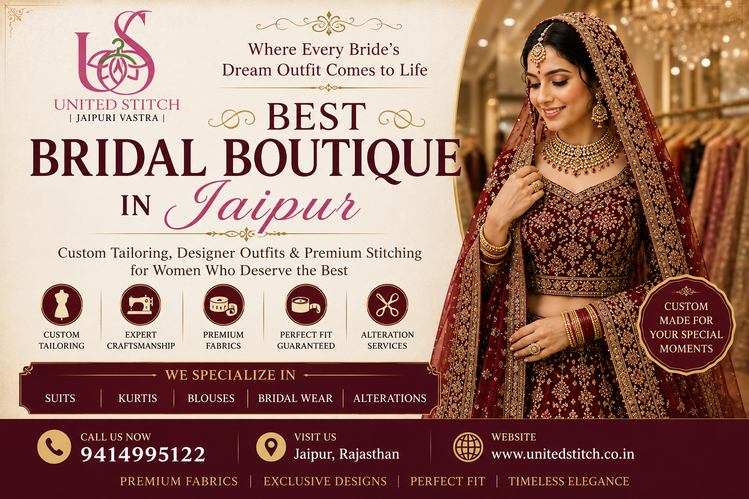 Best Bridal Boutique in Jaipur